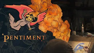 Филя играет в Pentiment -1- Gratam Tassinga