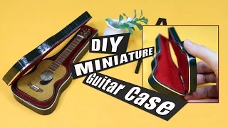 [MINIATURE] DIY Doll Guitar Case - 미니어쳐 기타케이스 만들기!