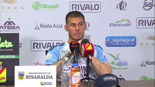 Rueda de prensa de Millonarios tras su partido con Pereira