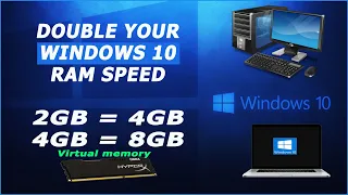 How to Double your Windows 10 Ram speed performance