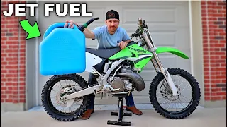 JET FUEL in Kx250 Two Stroke!