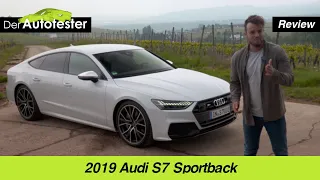 Unterwegs im 2019 Audi S7 Sportback (349 PS) im Rheingau ⛰ | Fahrbericht | Review | POV | Test-Drive