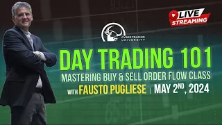 Fausto Pugliese's Tape Reading & Market Depth Class | May 2, 2024