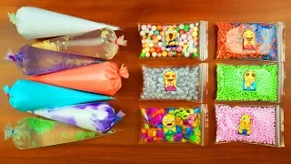 Making Mega Crunchy Slime With Funny Bags and Piping - Satisfying Slime #14