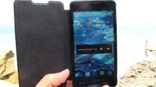 Prestigio Multiphone 5044 Duo - видео обзор на фоне Казантипа и Азовского моря