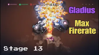 Sky Force Reloaded - Stage 13 Nightmare Perfect (Gladius Max Firerate) PS5 🎵 Mega Drive