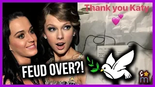 Taylor Swift & Katy Perry FINALLY End Their Feud (With An Olive Branch) 😂