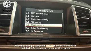 The Method of original car AUX activation for Mercedes Benz Wireless CarPlay