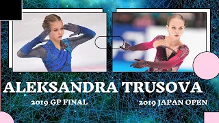 Aleksandra Trusova 2019 Japan Open VS 2019 GP Final