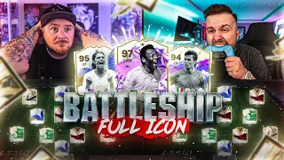 HÄÄ doch kein BEEF ?🧐 FULL ICON BATTLESHIP WAGER vs @GamerBrother