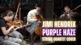 Jimi Hendrix - Purple Haze - String Quartet Cover (LIVE)