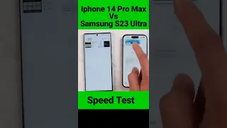 Iphone 14 Pro Max Vs Samsung S23 Ultra #shorts