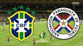 BRAZIL VS PARAGUAY 0-0 (4-3) PENALTY. COPA AMERICA 2019 (27-06-2019)