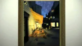 Van Gogh - Cafe Terrace at Night Animation - Randall Holl