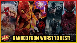 All 13 Spider-Man Movies Ranked! (w/ Spider-Man: Across the Spider-Verse)