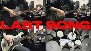 [TAB]THE GAZETTE - LAST SONG [Guitar Bass Drum Cover]