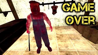 Head Horse Horror Game - Game Over Scenes