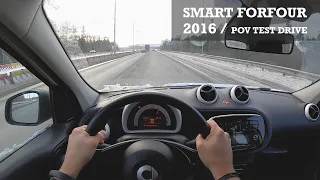 2016 SMART FORFOUR TURBO / 2.7K POV Test Drive