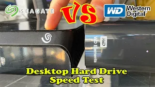 WD 6TB Elements Desktop Hard Drive HDD VS Seagate Backup Plus Hub 8TB Desktop Hard Drive