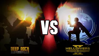 ROCK and DEMOCRACY!! (The Dwarves VS The Helldivers) | Versus Trailer