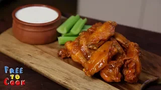 How to cook Buffalo Wings with Blue Cheese Dip