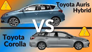 Porównanie spalania Toyota Auris Hybrid 1.8 vs Toyota Corolla 1.2 który mniej spali w mieście