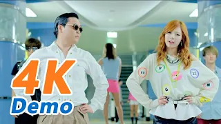 【4K Demo】K-POP 4K Music Video: PSY - Gangnam Style