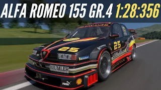 Gran Turismo 7: Daily Race Lago Maggiore West | Alfa Romeo 155 Gr. 4 Hotlap (Clean) [4K]