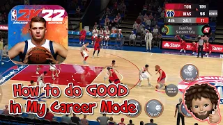 NBA 2K22 Arcade Edition - How to do good in My Career Mode | Apple Arcade