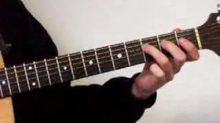 Guitar Lesson - C major scale in 1st position