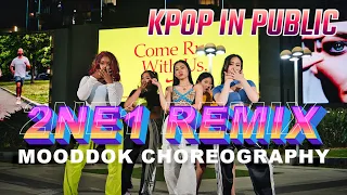[KPOP IN PUBLIC - ONE TAKE] 2NE1 REMIX / Choreography by Mood Dok | Full Dance Cover by HUSH LA