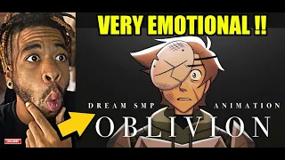 Reacting to OBLIVION | Dream SMP Animatic | Original Song by @halfydraws | EMOTIONAL SONG!