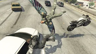 GTA 5 Random And Funny Fails #41 -  (The Falcon And The Winter Soldier Epic Mixed Falls)
