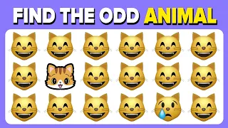 Find the odd one out - Animal Edition | Emoji Quiz Lion