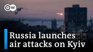 Russia launches fresh missile strikes on Kyiv as explosions rock Ukrainian cities | DW News