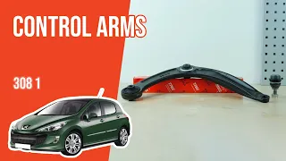 How to replace the control arms Peugeot 308 mk1 🚗