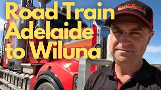 Road Train from Adelaide to Wiluna