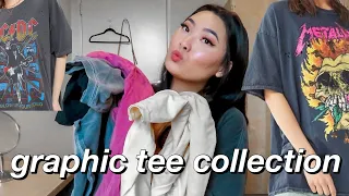 my graphic tee collection| where I buy oversized graphic tees