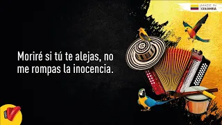 Un Millón De Besos, Los Inquietos Del Vallenato, Video Letra - Sentir Vallenato