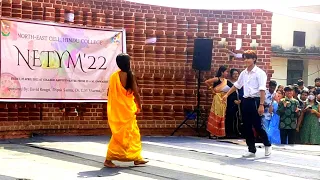 Dance Performance on Main Tera Boyfriend Song 🔥 || Hindu College Fest 2022 || Delhi University