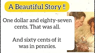 Learn English through story Level-1 | English story -The Gift of Magi | Audio story