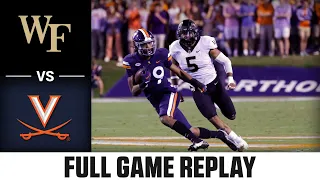 Virginia vs. Wake Forest Full Game | 2021 ACC Football