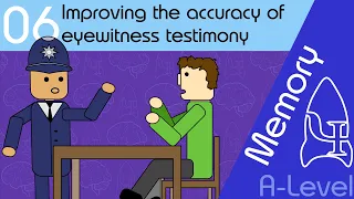 Improving the accuracy of eyewitness testimony [AQA ALevel]