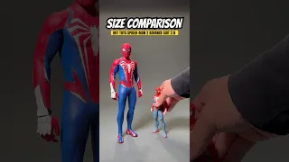 Hot Toys Size Comparison: Spider-Man 2 - Advance Suit 2.0 Peter Parker #hottoys #spiderman