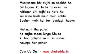 HUMSAFAR Lyrics Full Song Lyrics Movie - Badrinath Ki Dulhania | Akhil Sachdeva