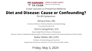 Cutter Lectures on Preventive Medicine. Diet and Disease: Cause or Confounding? The 8th Symposium