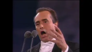 JOSE CARRERAS  THE THREE TENORS CONCERT  ROMA 1990