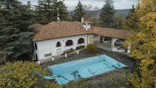 ABANDONED  Millionaires Christmas Mansion With Massive Swimming Pool Found SECRET HIDDEN DOOR