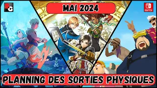 📆 Planning des sorties physiques sur Nintendo Switch - Mai 2024 📆 (Europe, LRG, Asie,...)