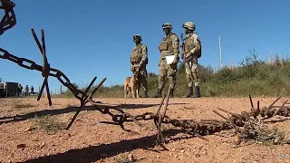 Así son los controles militares en la frontera